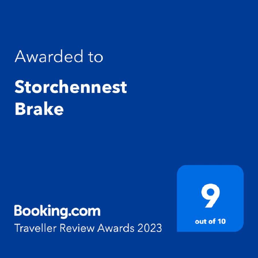 Apartament Storchennest Brake Zewnętrze zdjęcie
